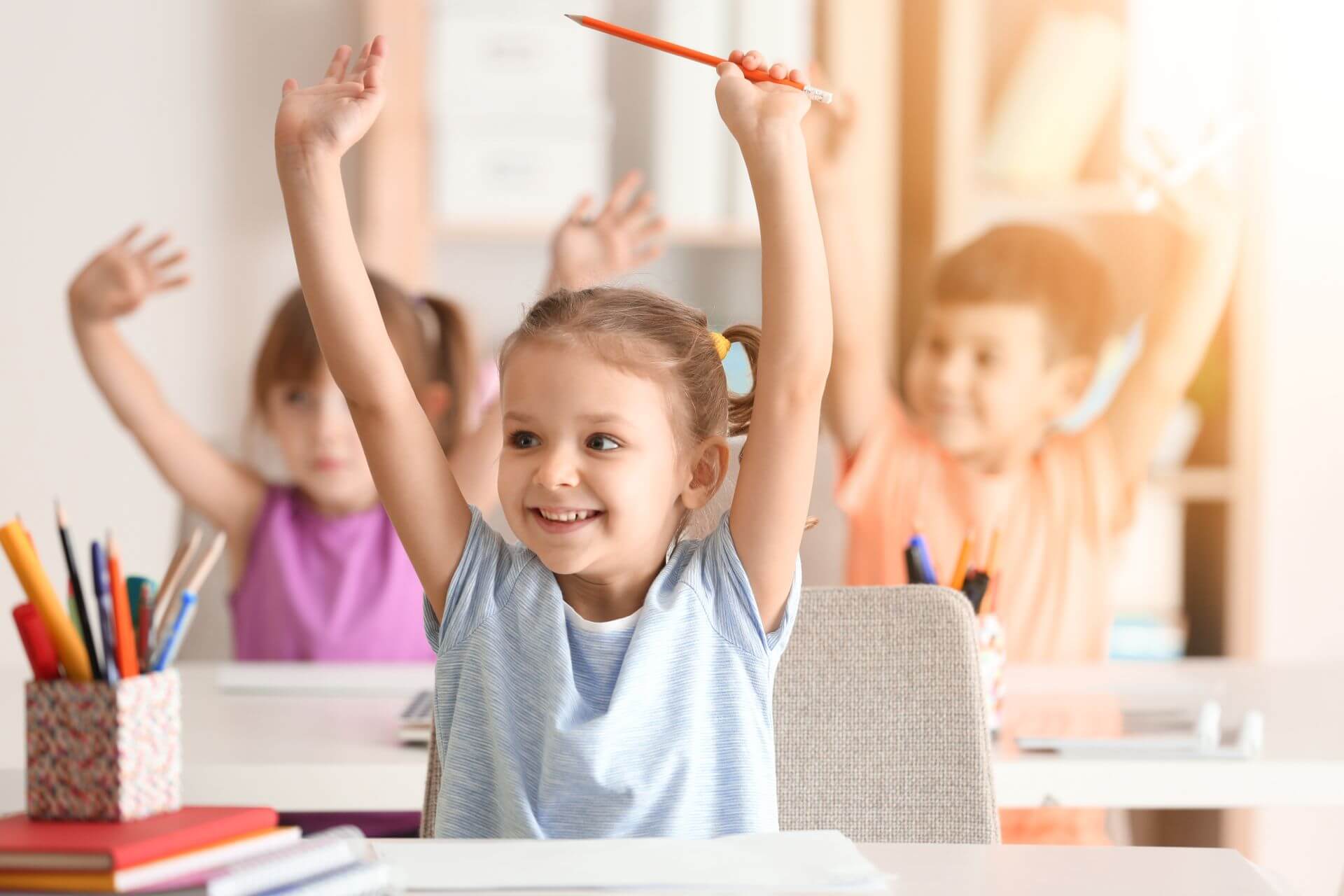 classe di bambini