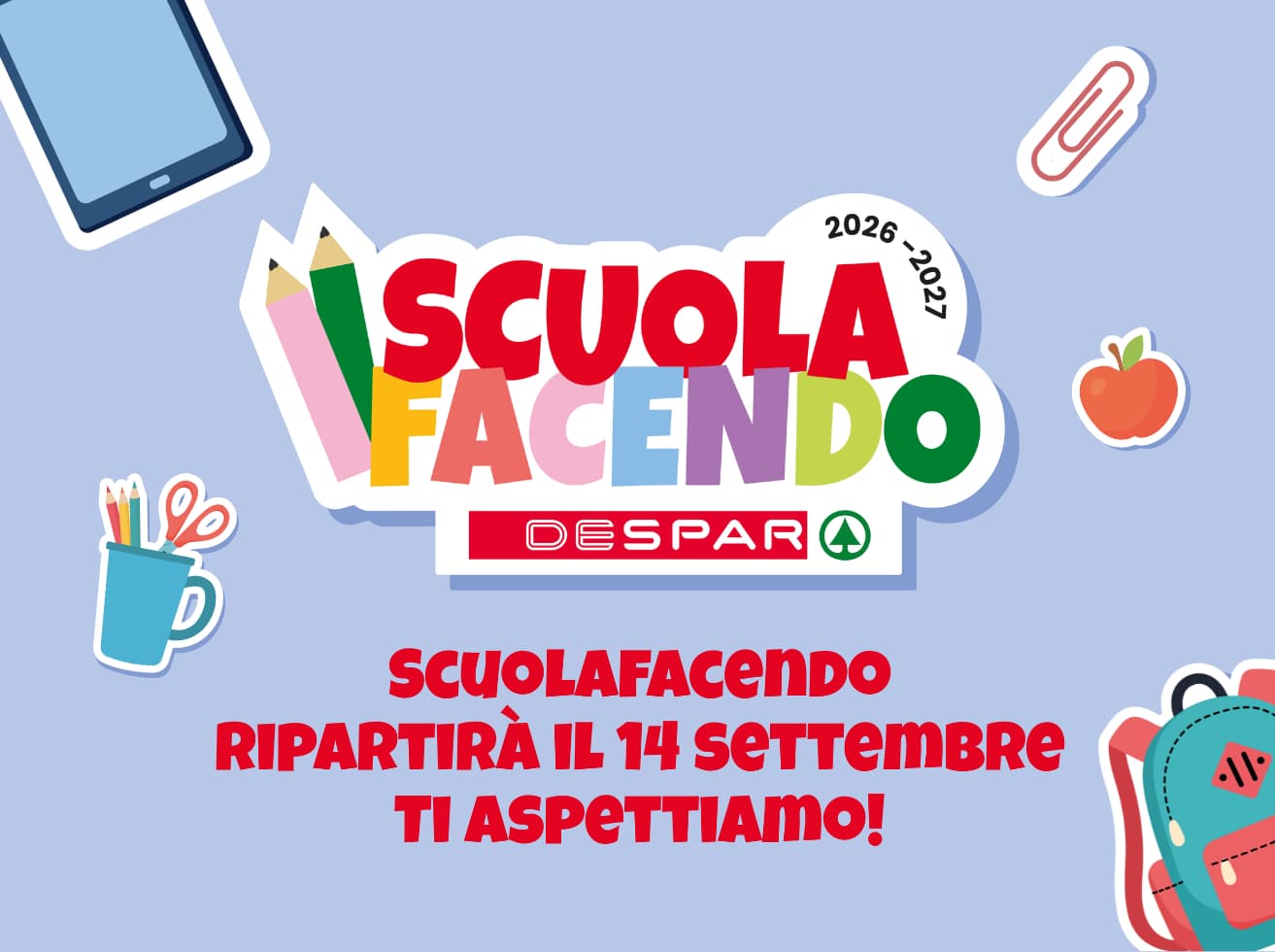 Scuolafacendo ripartirÃ  il 14 settembre ti aspettiamo!